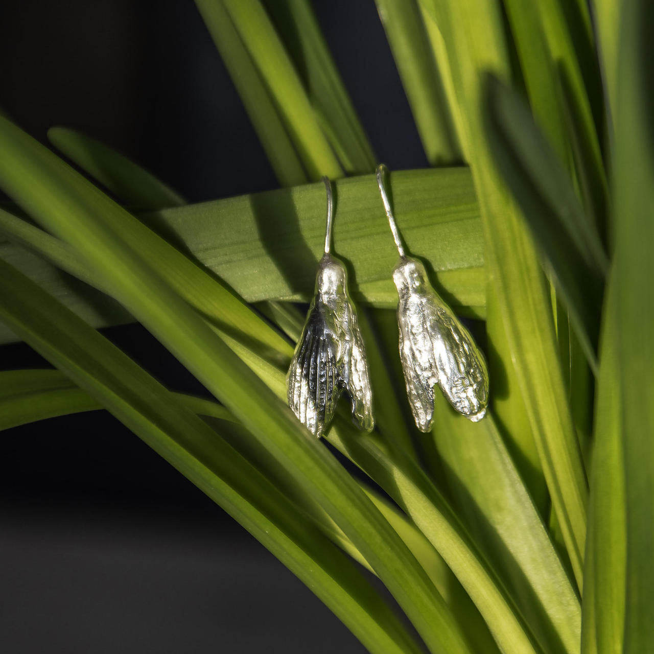 Agnes Veski Estonian handmade silver jewellery inspired by Nordic forests, moss and birch - made to order in Tallinn at Sostter