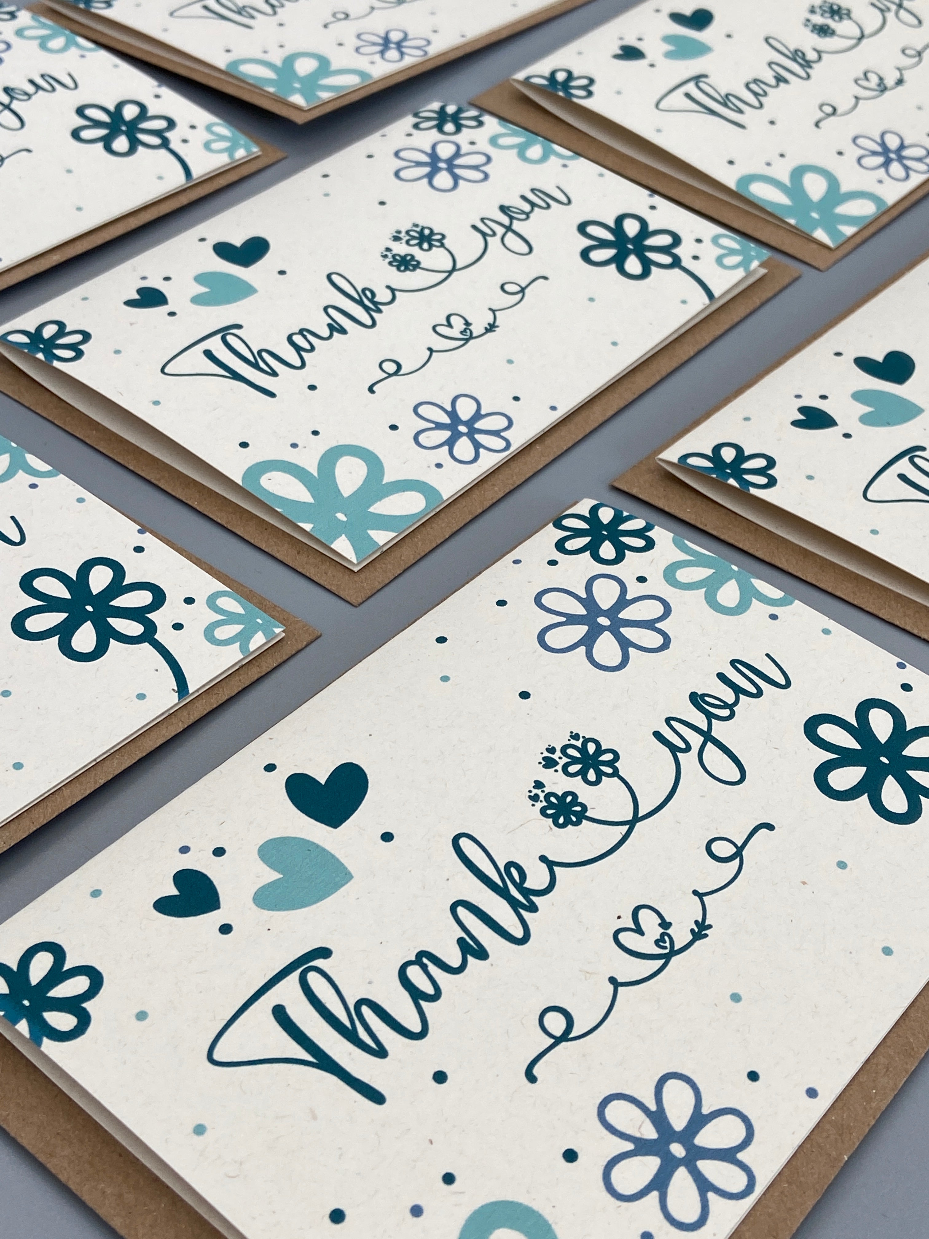 Patterns and Doodles hand-illustrated greeting cards and notecards with botanical floral and wildlife designs at Sostter
