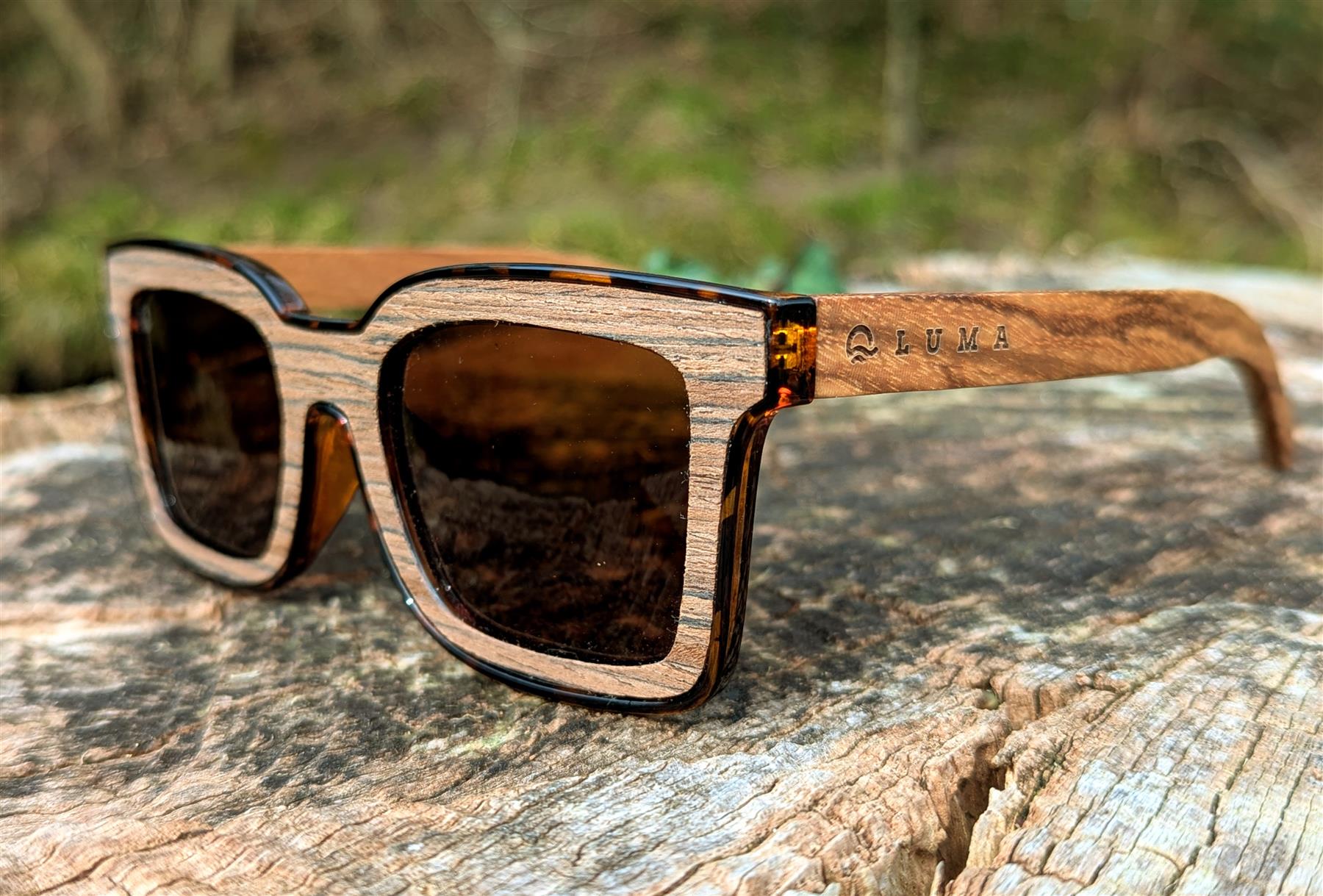 Luma Eyewear contemporary British glasses frame with clean lines and understated design at Sostter