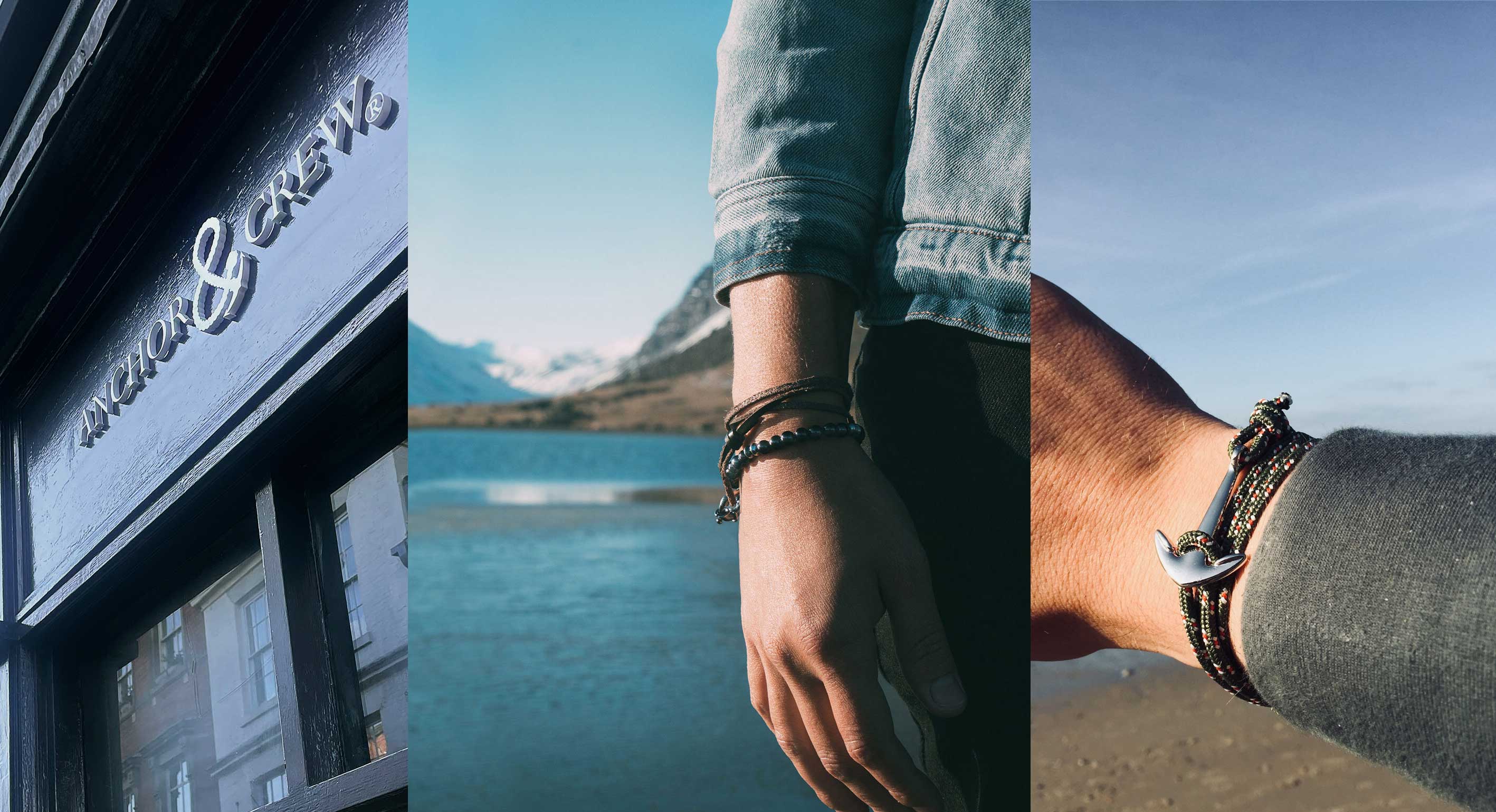 Anchor & Crew multi-award-winning British jewellery — handmade from 100% recycled sterling silver and Royal Navy-grade rope, Derby | Sostter