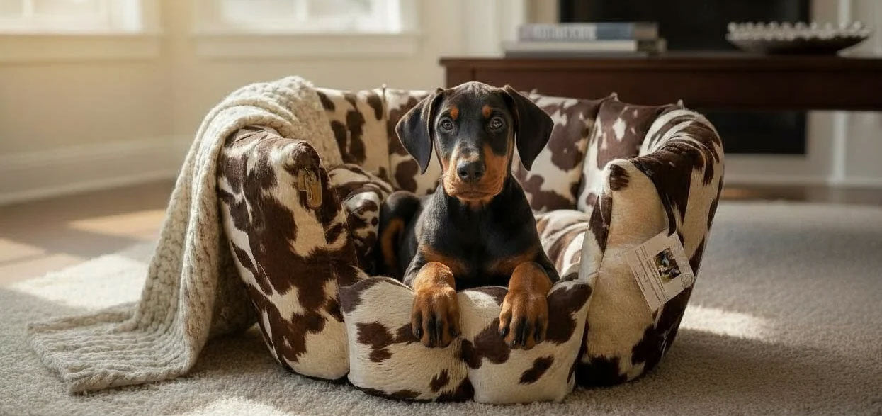 Pets collection at Sostter — independent pet brands including premium dog beds from Labbvenn, UK dog accessories from Hounds of Eden, and dog-themed ceramics from Chow Bella