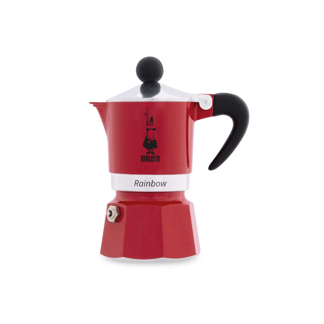Rainbow Aluminium Stovetop Coffee Maker