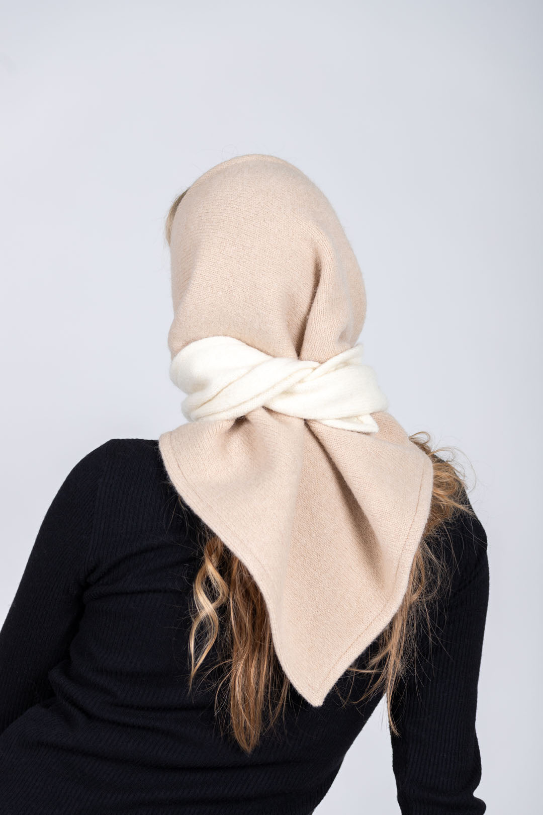 HERTTA Triangular Wool Shawl – Elegant, Versatile & Water-Resistant by HERTTA at brixbailey.com