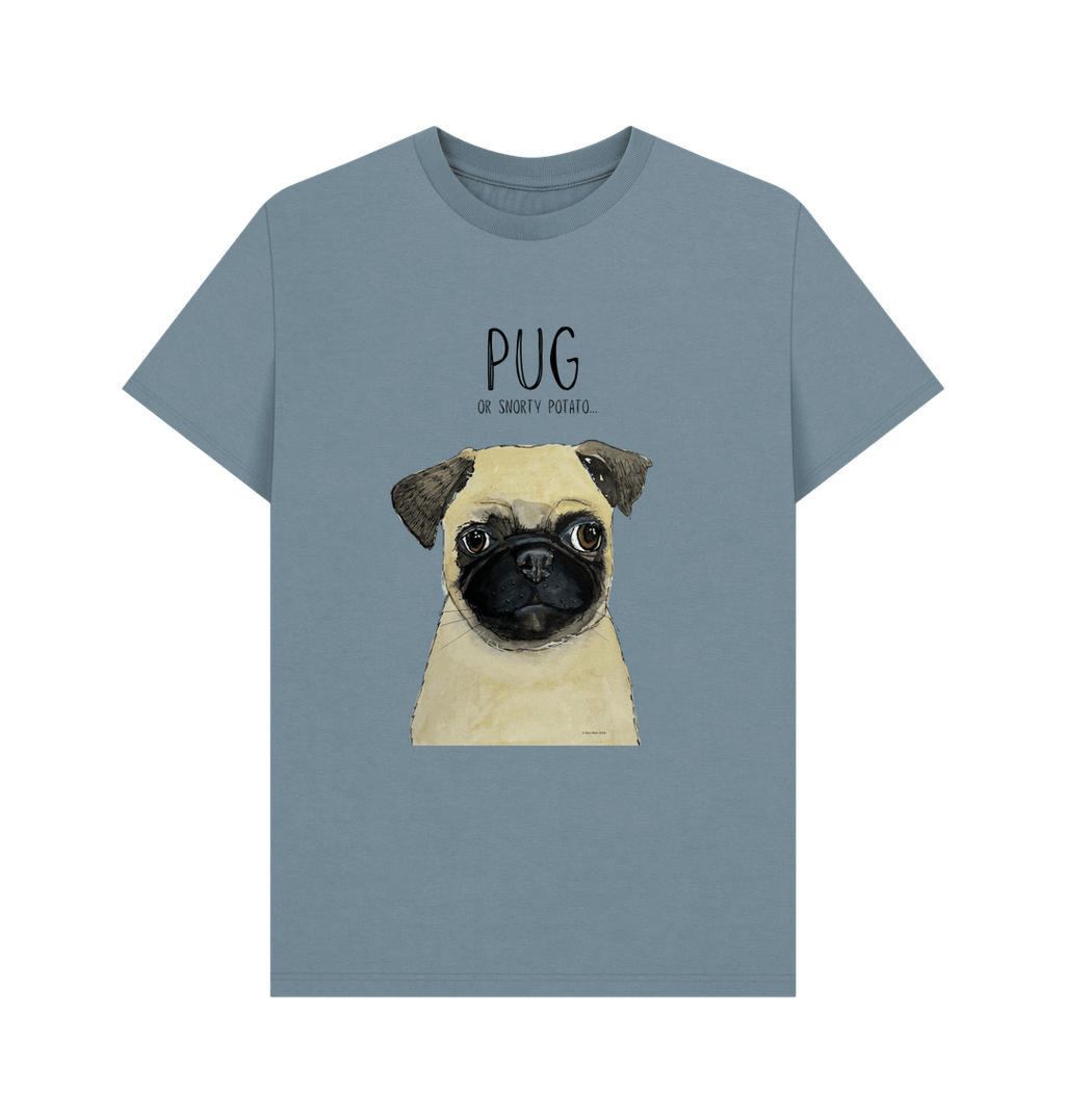 Snorty Potato Pug Men's T Shirt