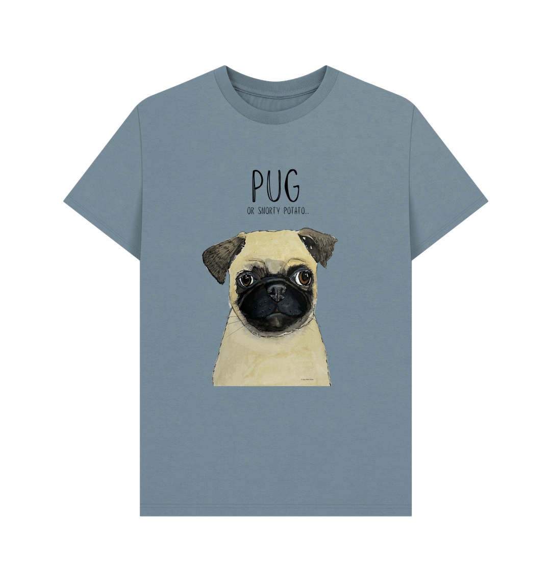 Snorty Potato Pug Men's T Shirt
