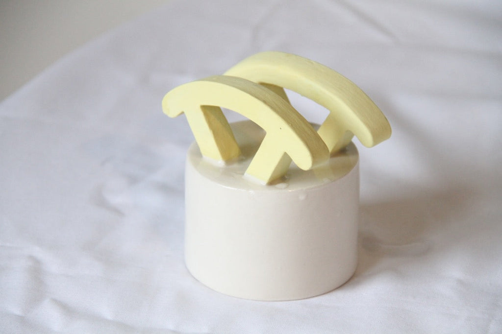 Yellow Rocky Chair Whisky Cup