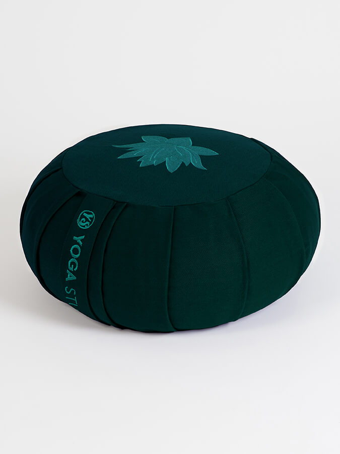 Organic Cotton Round Lotus Zafu Buckwheat Meditation Cushion