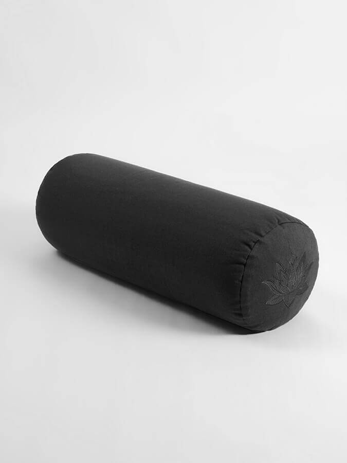 Organic Cotton Buckwheat Lotus Meditation Bolster Cushion