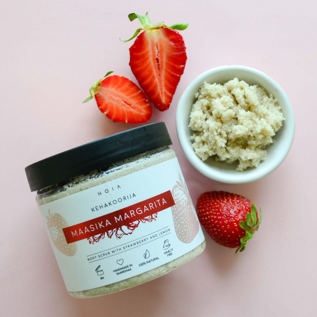 Pamper Yourself with the Mojito-Scented Body Scrub - Luxurious Spa Experience at Home by HOIA at www.brixbailey.com