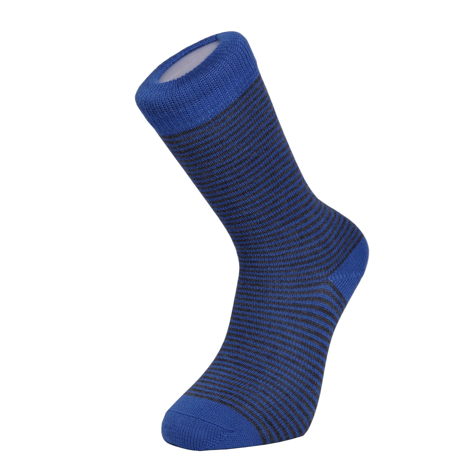 Fine Stripe Luxury Merino Everyday Socks, 6 Pair Bundle