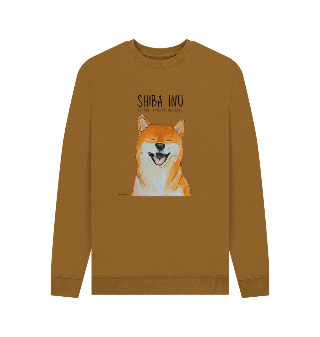 Houdini Mode Activated Shiba Inu Men's Sweatshirt
