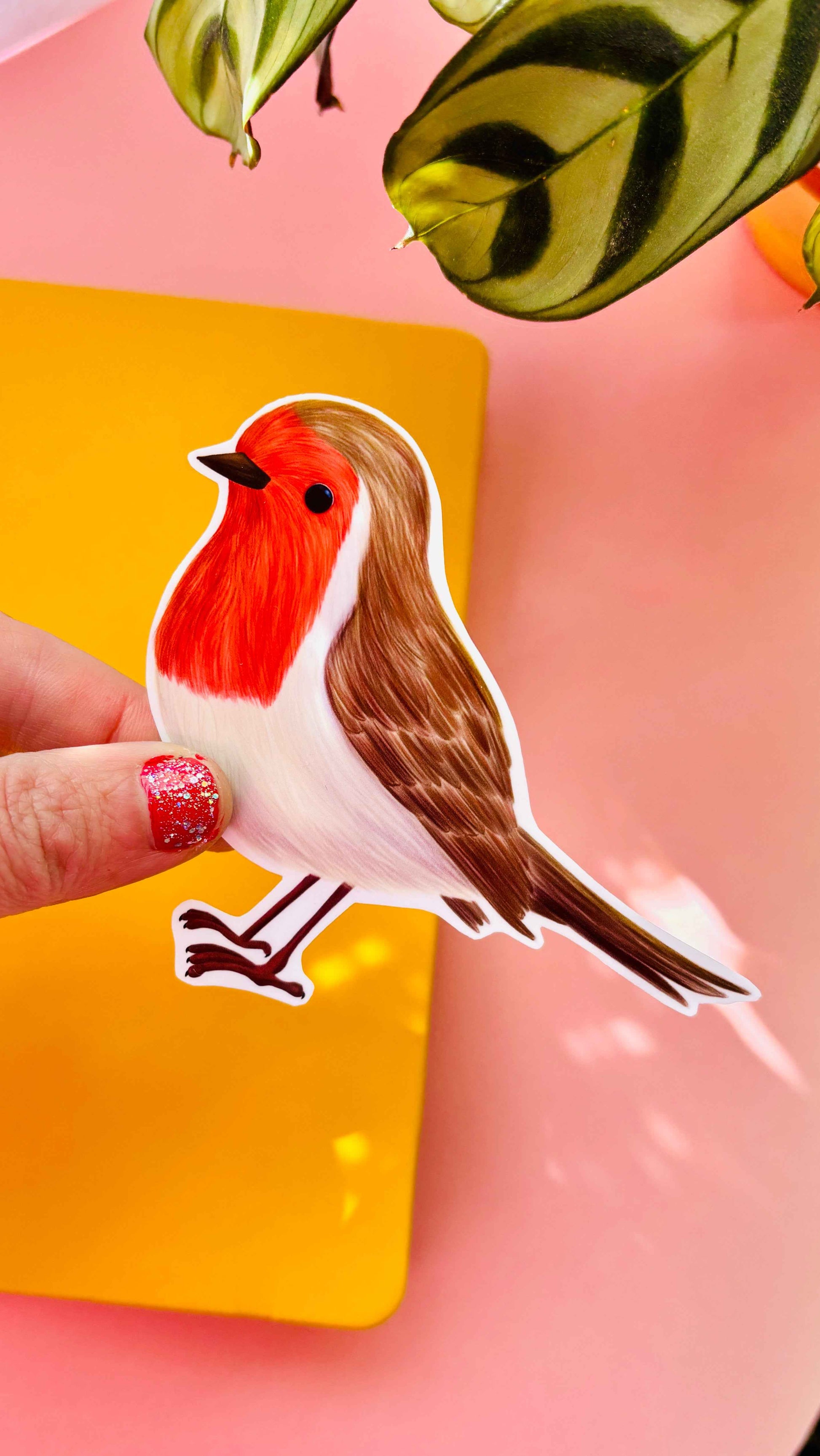 Garden Birds 10cm Vinyl Stickers Nature Inspired Waterproof Decals