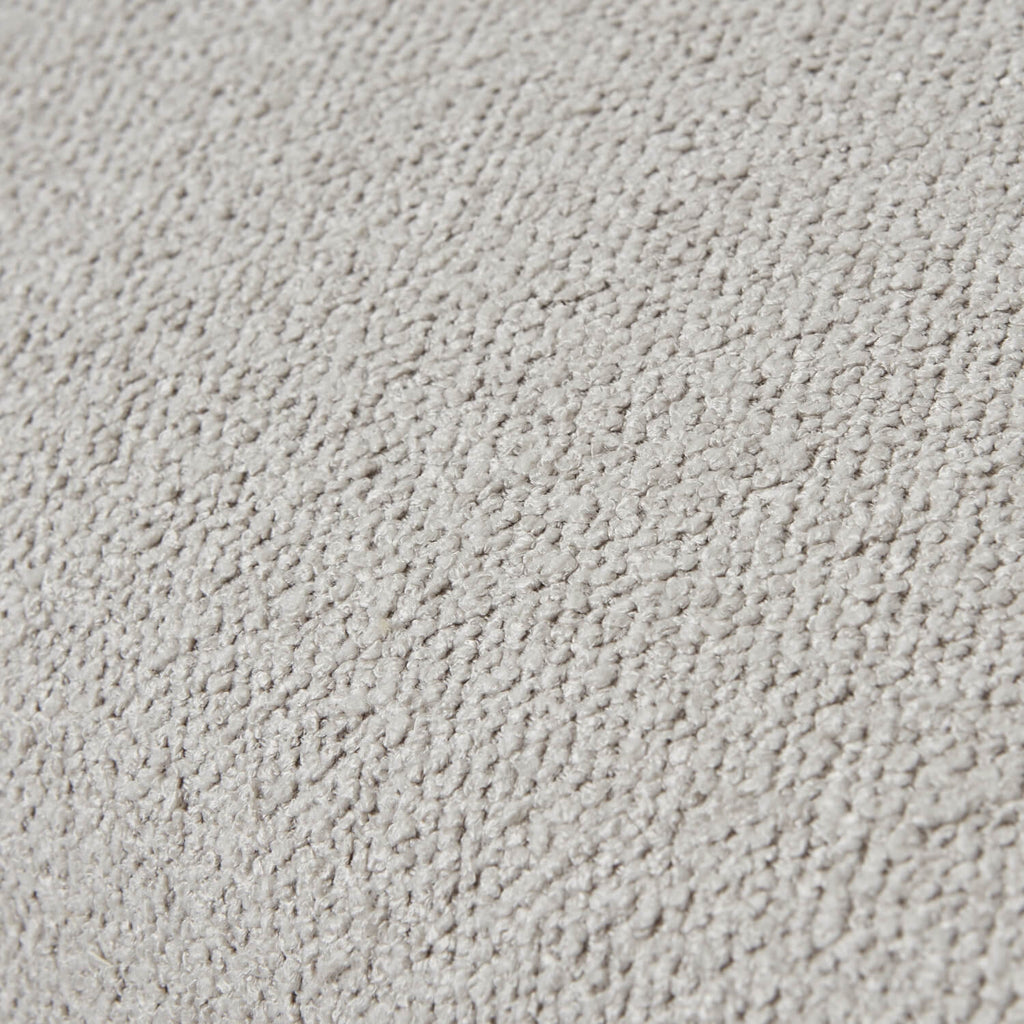 Compton Aspen Dining Chair with curved backrest and neutral twill upholstery on solid wood frame by RoomLondon at brixbailey.com
