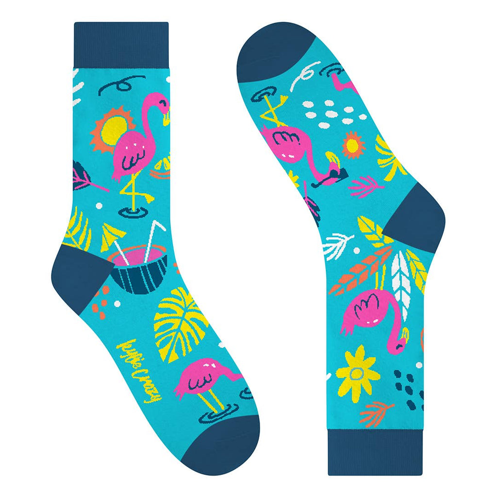 Tropical Flamingo Socks