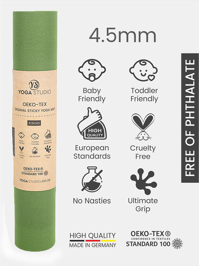 Sticky Yoga Mat 4.5mm Standard or Long