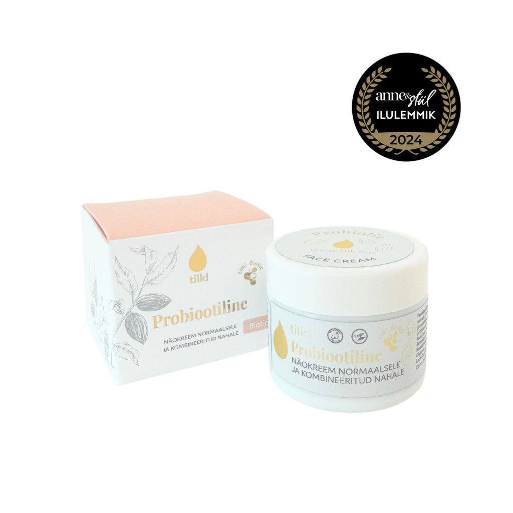 Probiotic Face Cream for Balanced Skin – Natural & Vegan by Tilk! at www.brixbailey.com