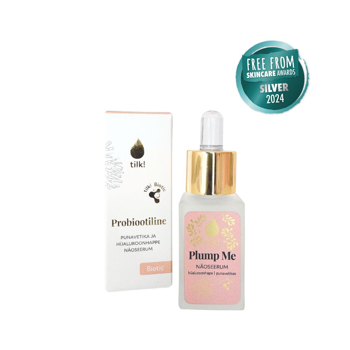 Plump Me Moisturizing Face Serum - Hydrating & Anti-Aging Formula by Tilk! at www.brixbailey.com
