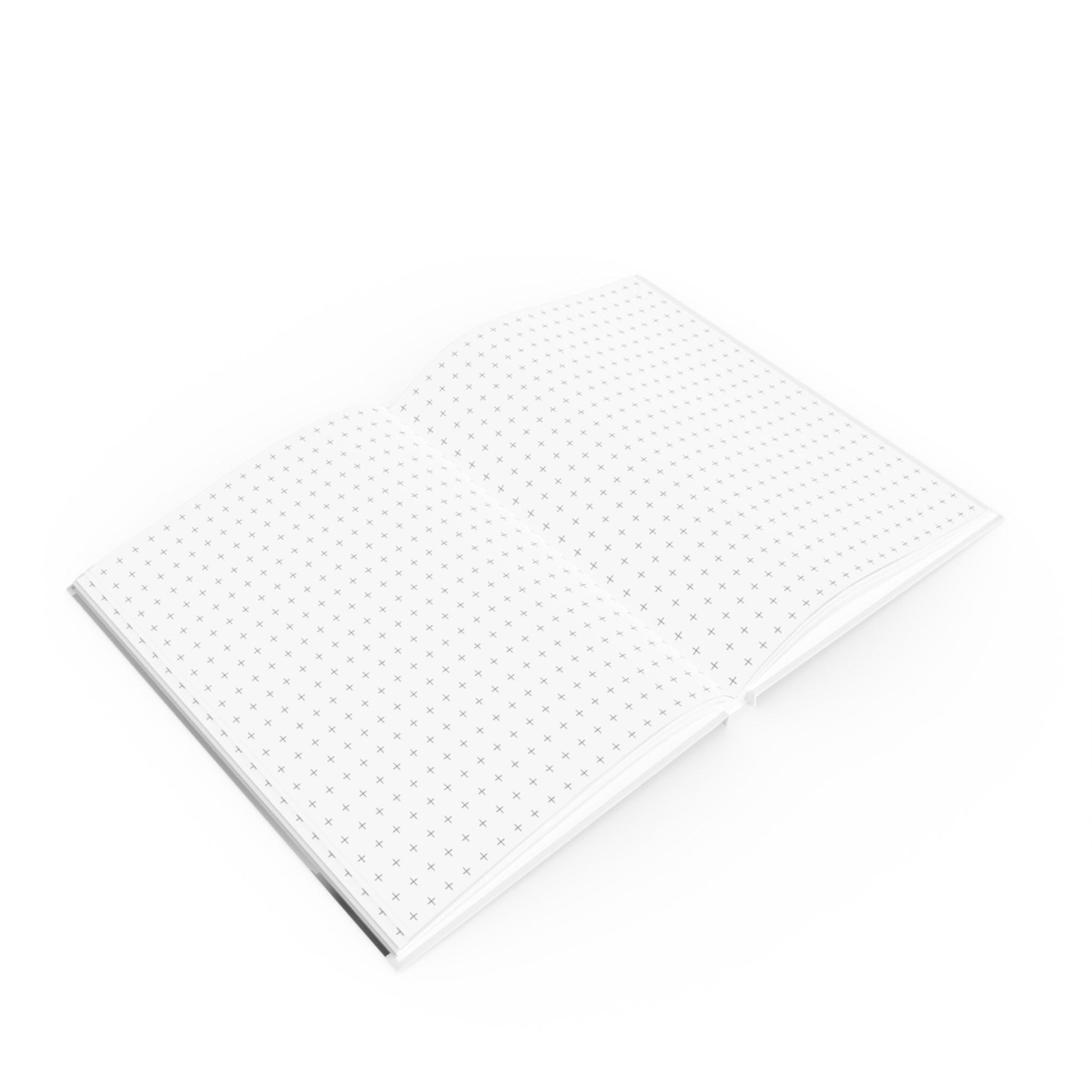 Hardback Journal Minimalist Black and White Heart Design