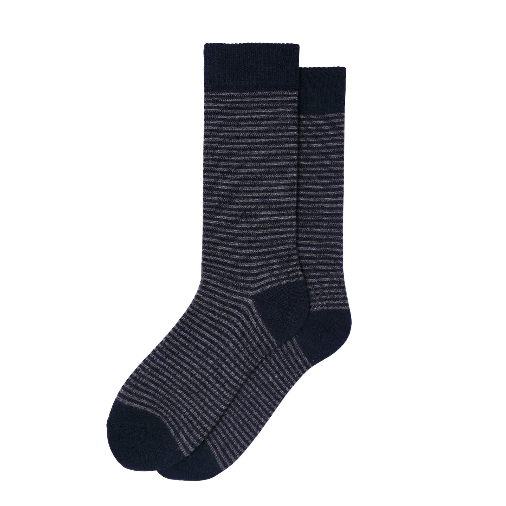 Fine Stripe Luxury Merino Everyday Socks 4 Pair Bundle