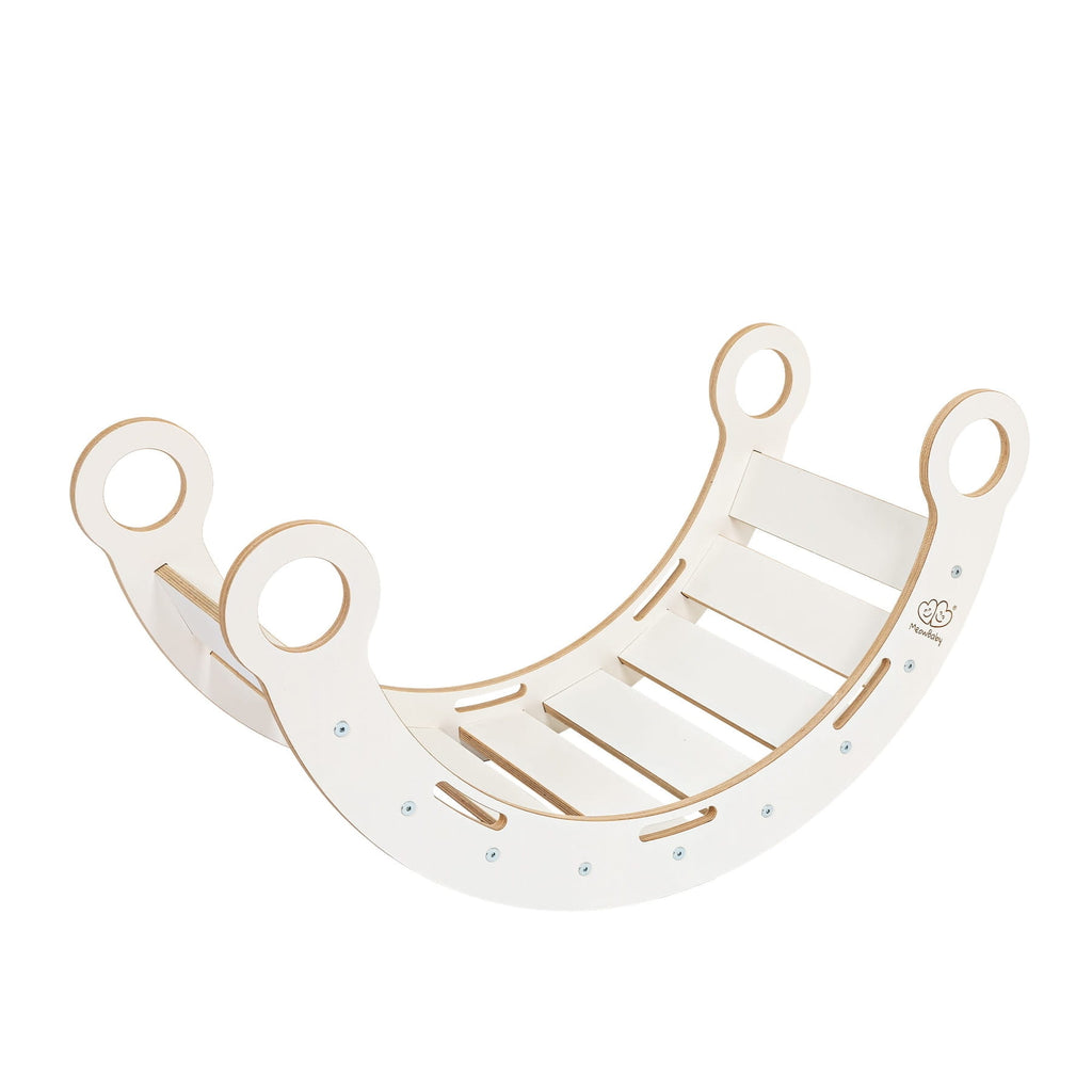 Dream Rocker - Versatile & Safe Wooden Toy for Joyful Child Development by MeowBaby at www.brixbailey.com