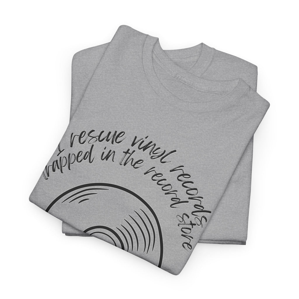 I'm Not a Hoarder I'm a Hero Men's Vinyl T-Shirt