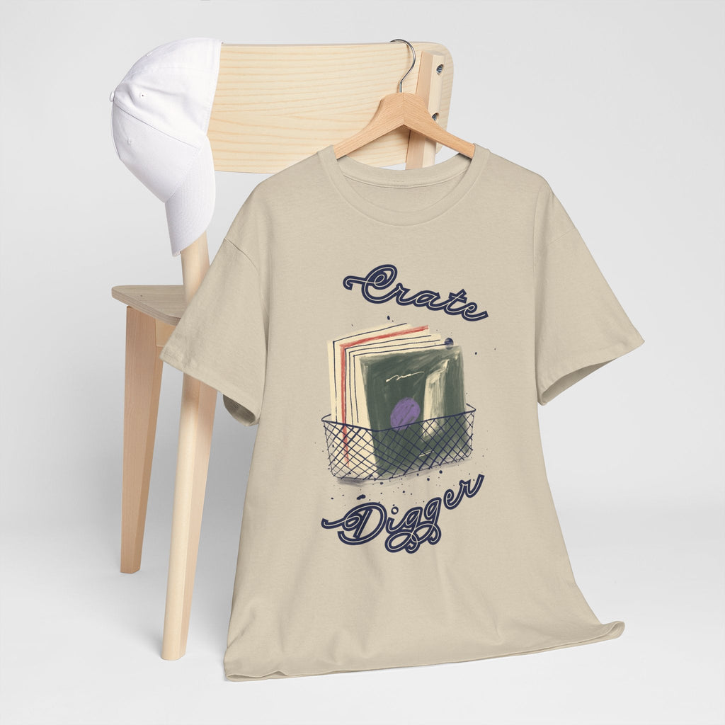 Crate Digger Vinyl Records Men's T-Shirt