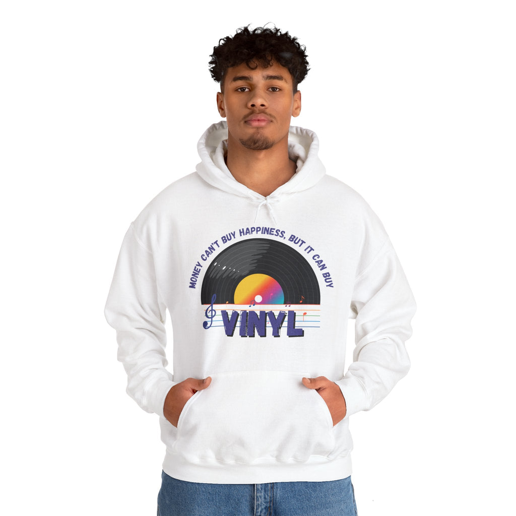 Money Can't Buy Happiness But It Can Buy Vinyl Men's Hoodie