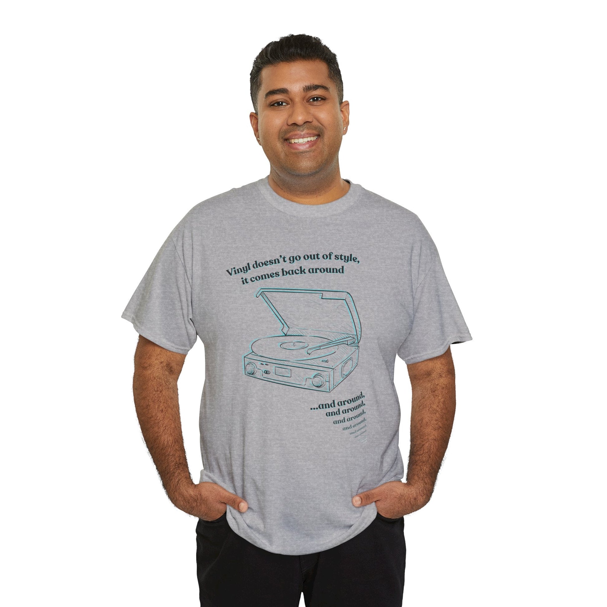 Vinyl Doesn't Go Out of Style Men's T-Shirt