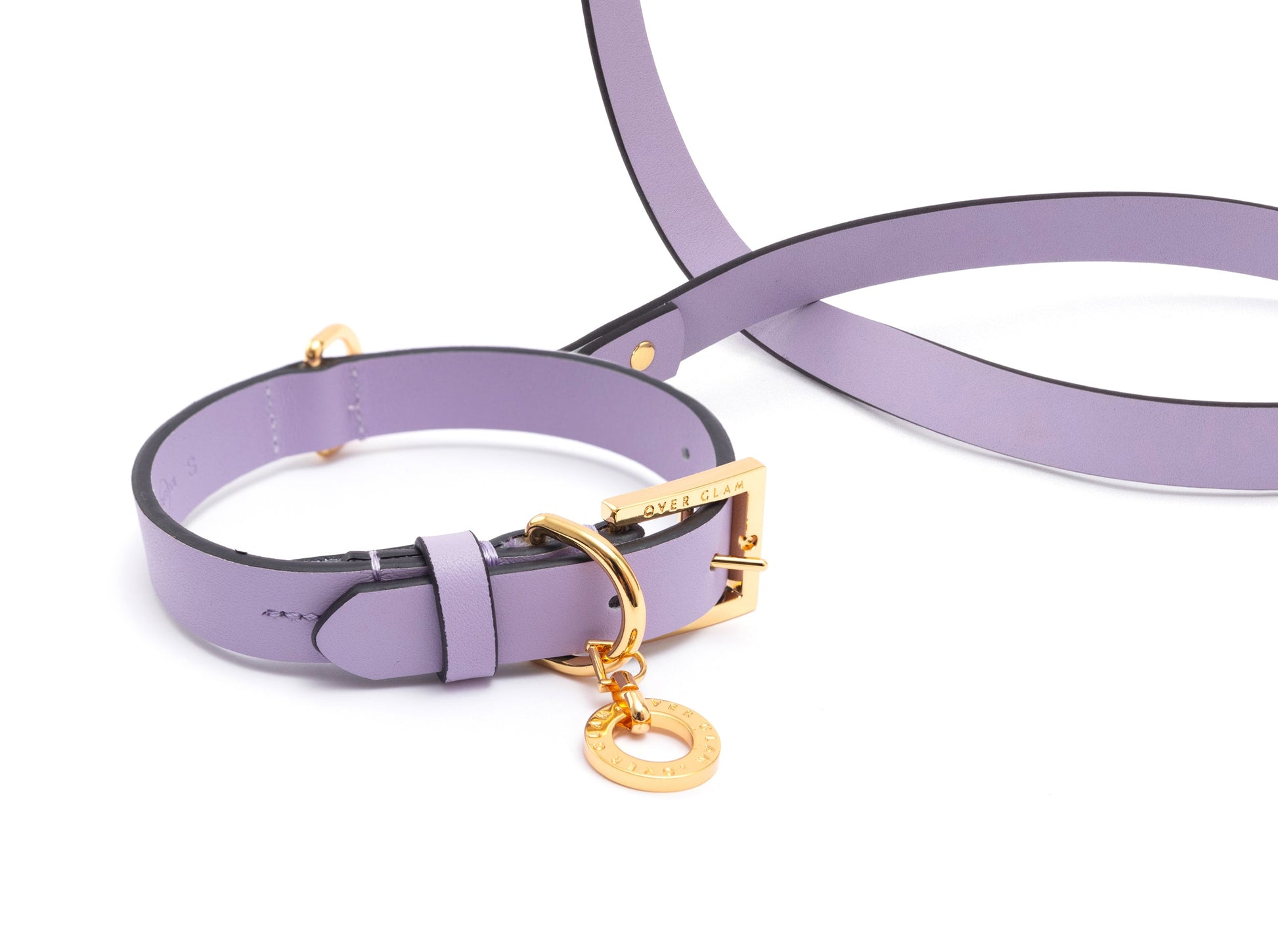 Premium Leather Lead and Collar Set