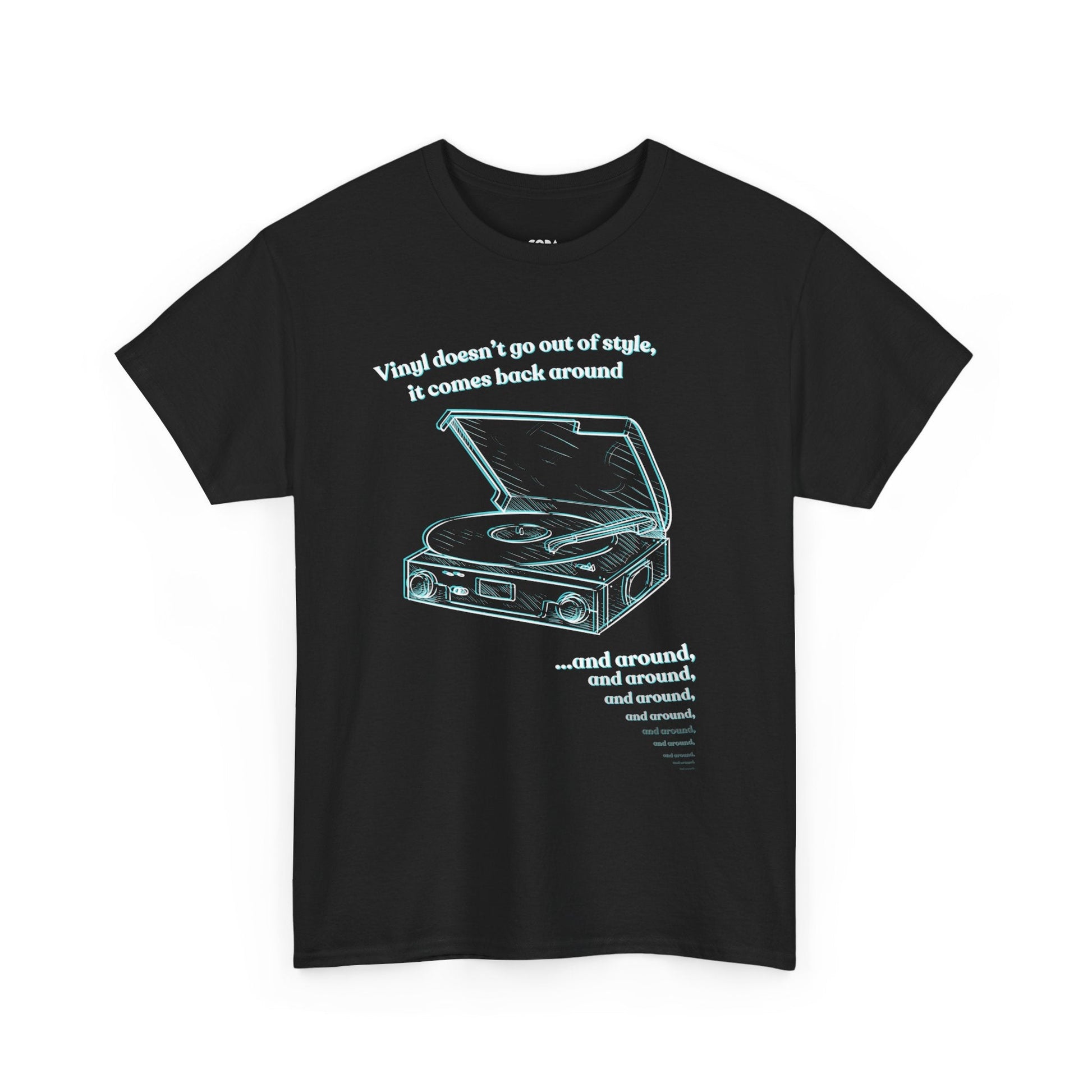 Vinyl Doesn't Go Out of Style Men's T-Shirt