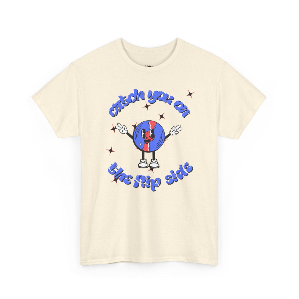 Catch You On The Flip Side Men's Vinyl T-Shirt