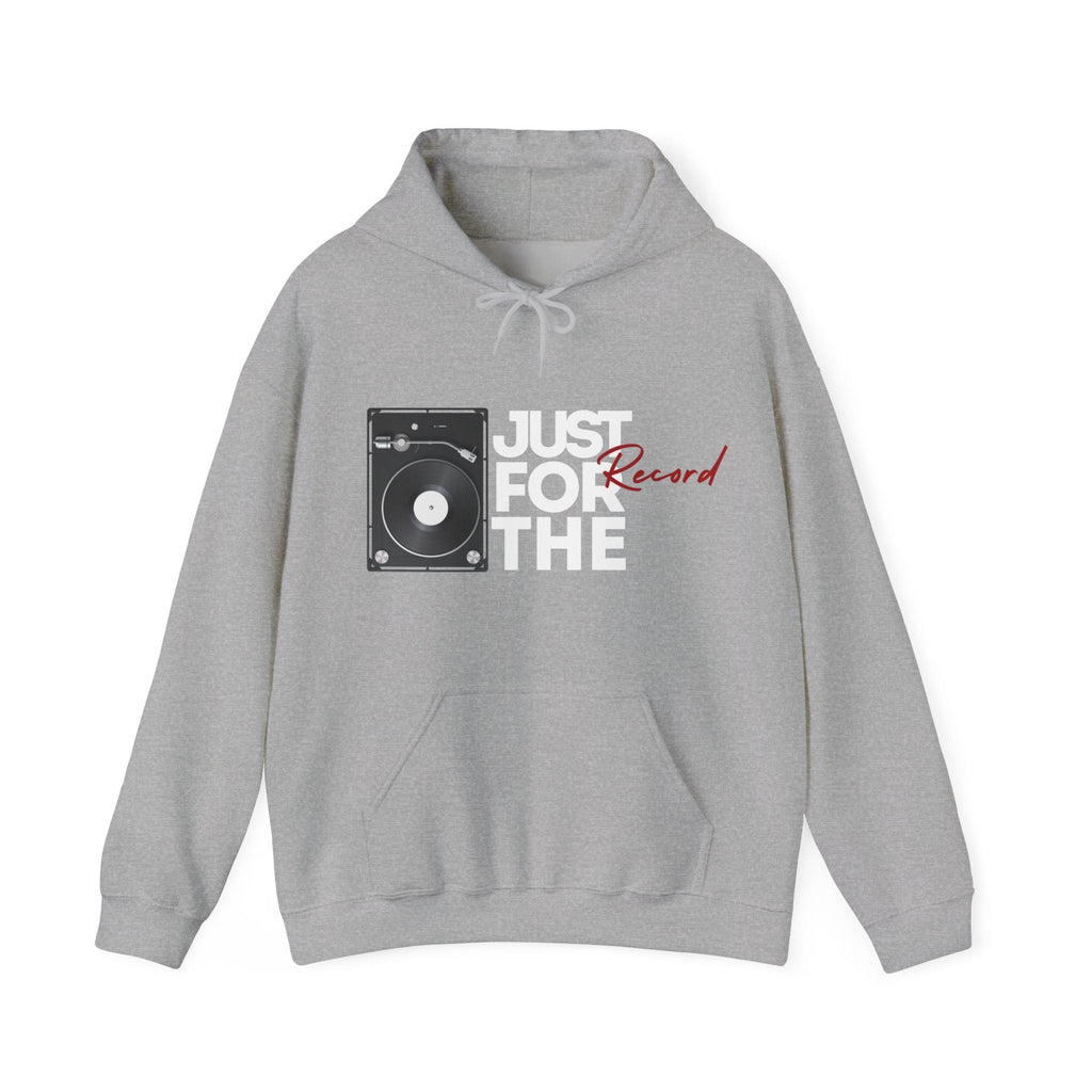 Just for the Record Mens Hoodie