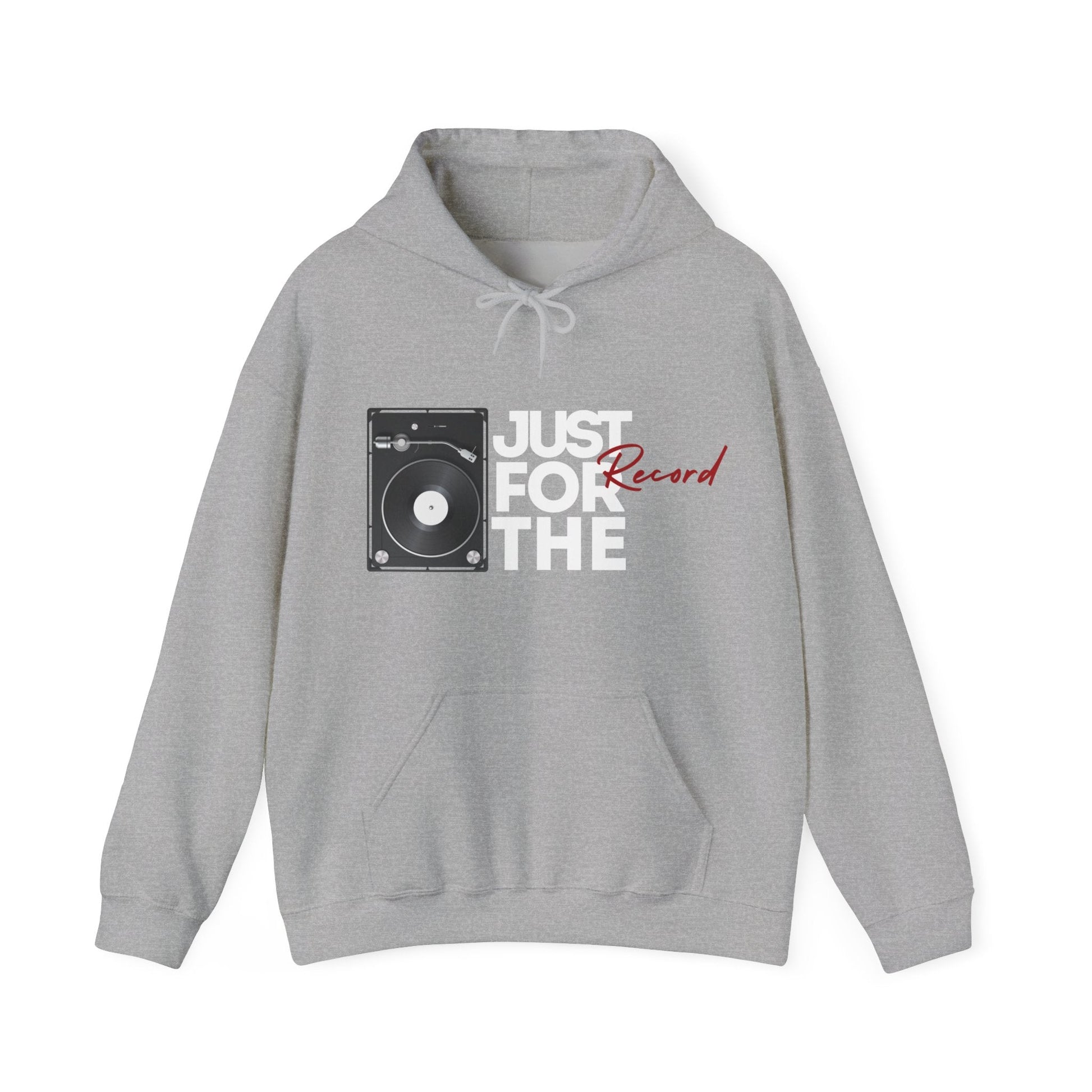 Just for the Record Mens Hoodie