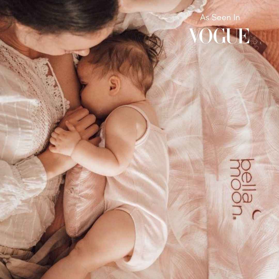 Lie Down Feeding Pillow with Anti Roll Support