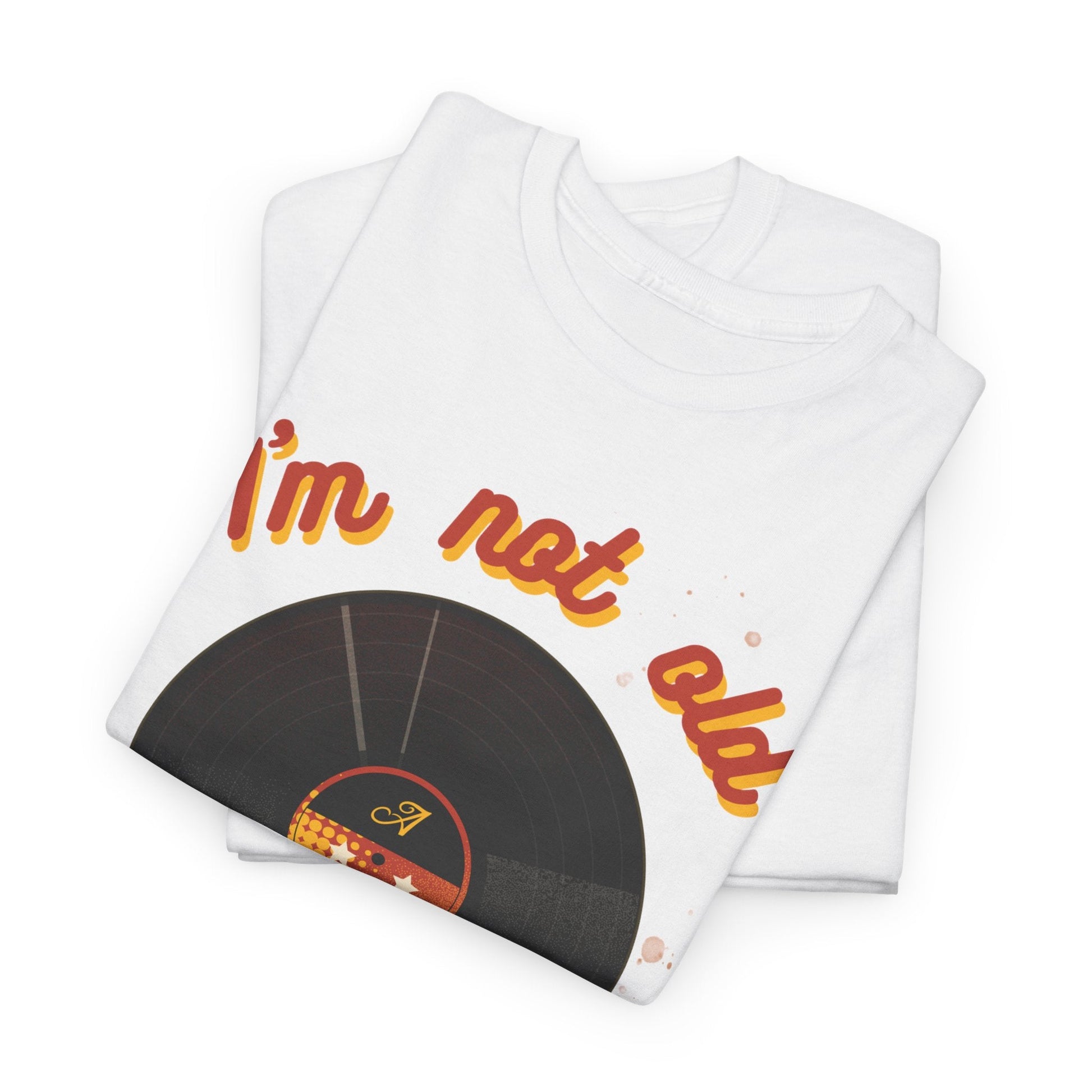 I'm Not Old I'm a Classic Men's Vinyl Record T-Shirt
