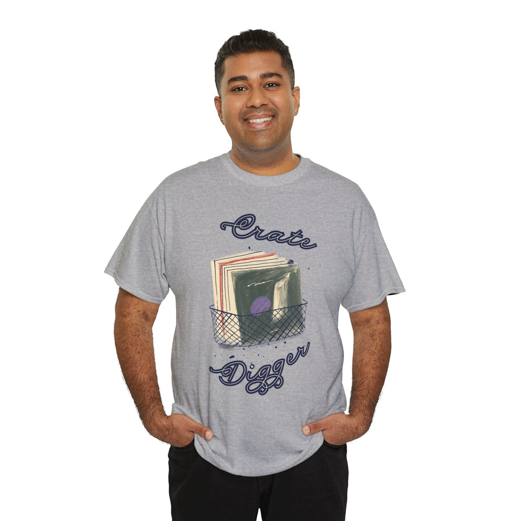 Crate Digger Vinyl Records Men's T-Shirt