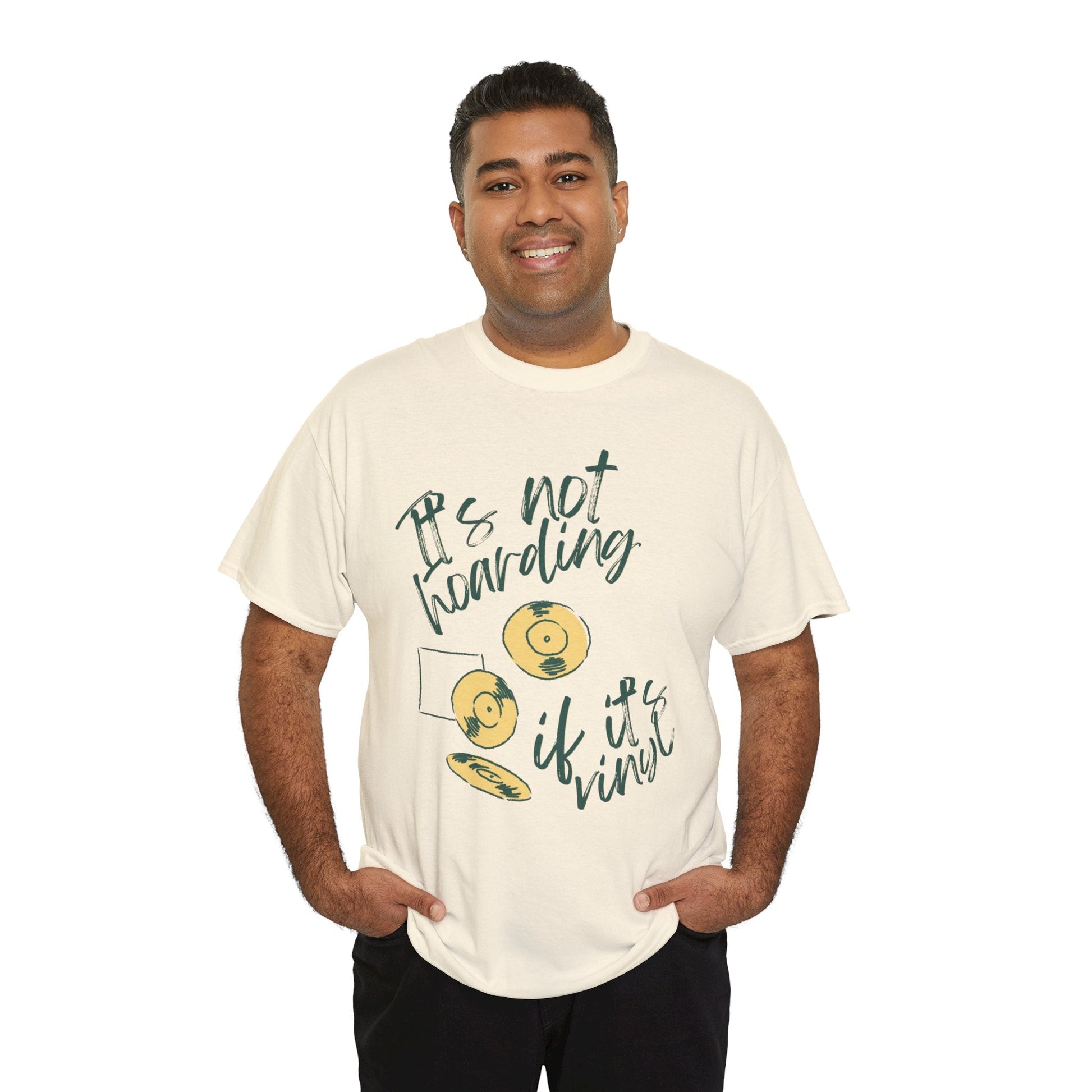 It's Not Hoarding If It's Vinyl Men's T-Shirt