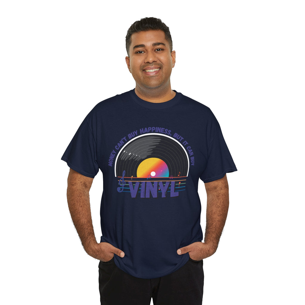 Money Can't Buy Happiness But It Can Buy Vinyl Men's T-Shirt
