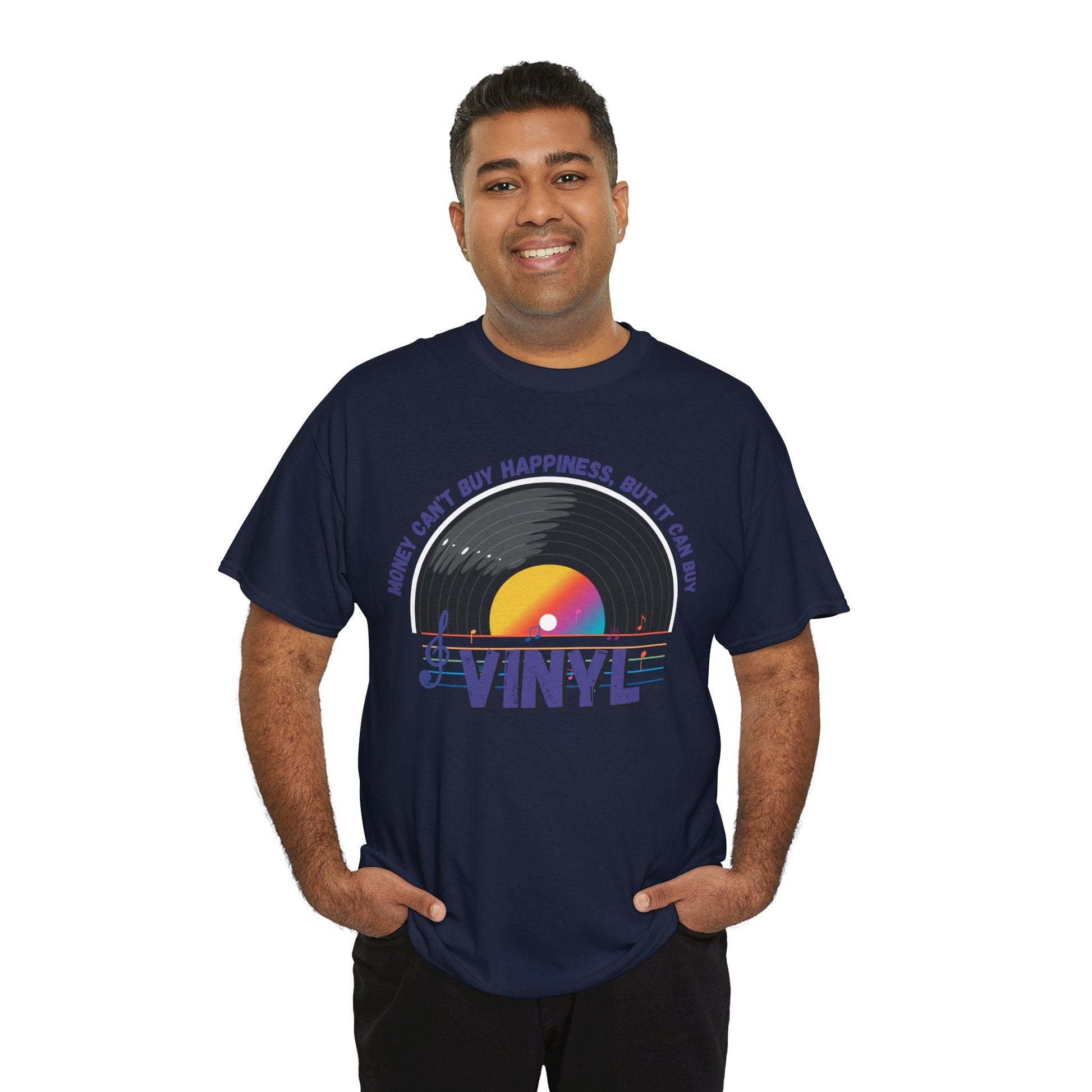 Money Can't Buy Happiness But It Can Buy Vinyl Men's T-Shirt