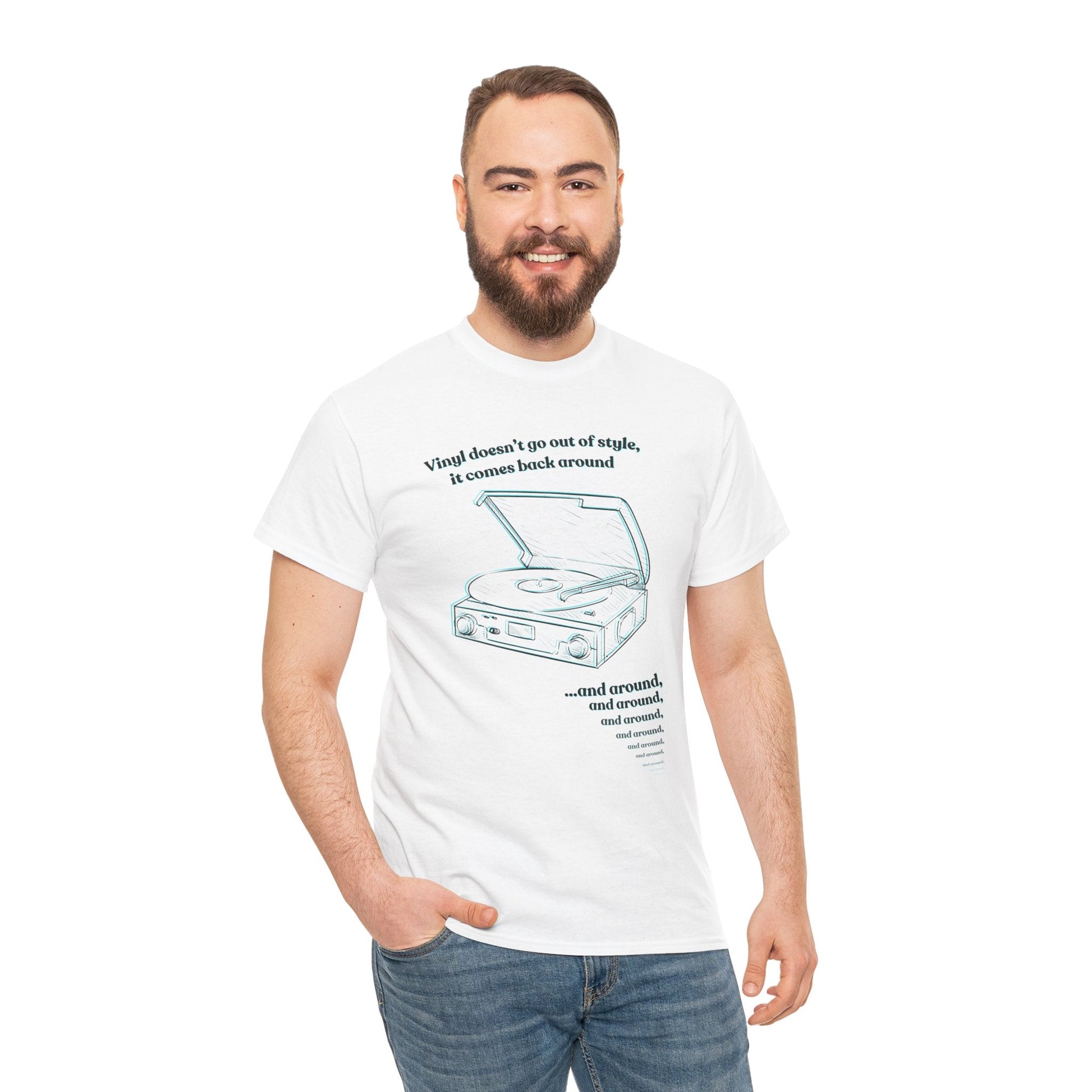 Vinyl Doesn't Go Out of Style Men's T-Shirt