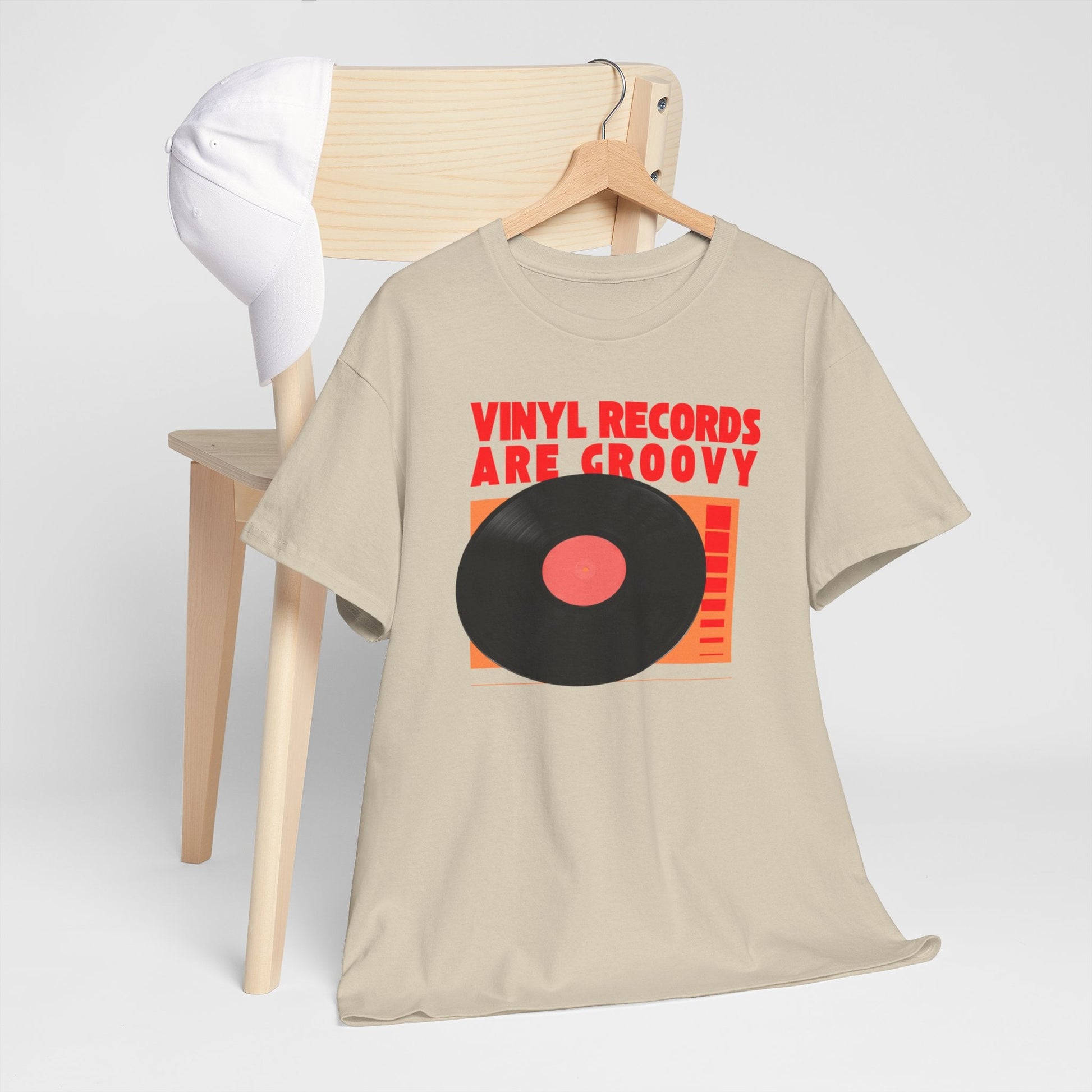 Vinyl Records Are Groovy Bold T-Shirt