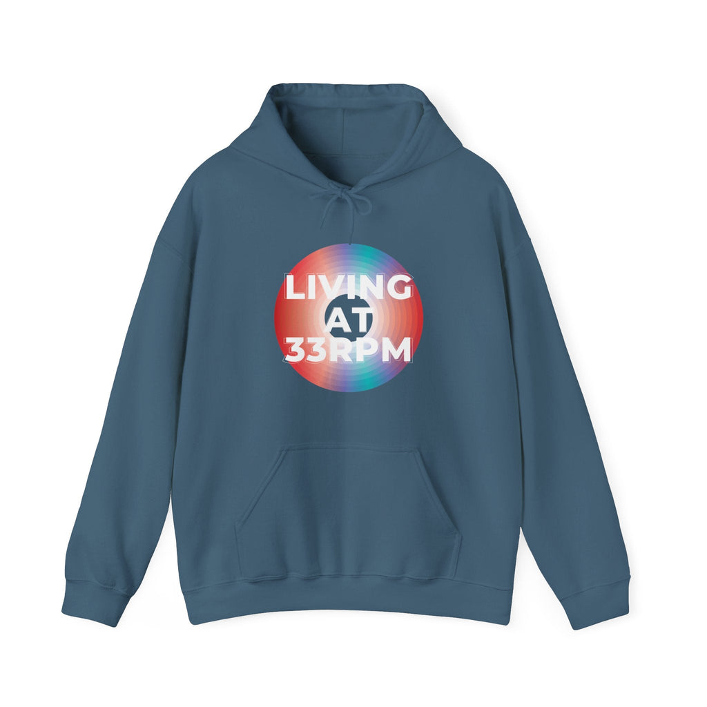 Living at 33rpm Men's Hoodie