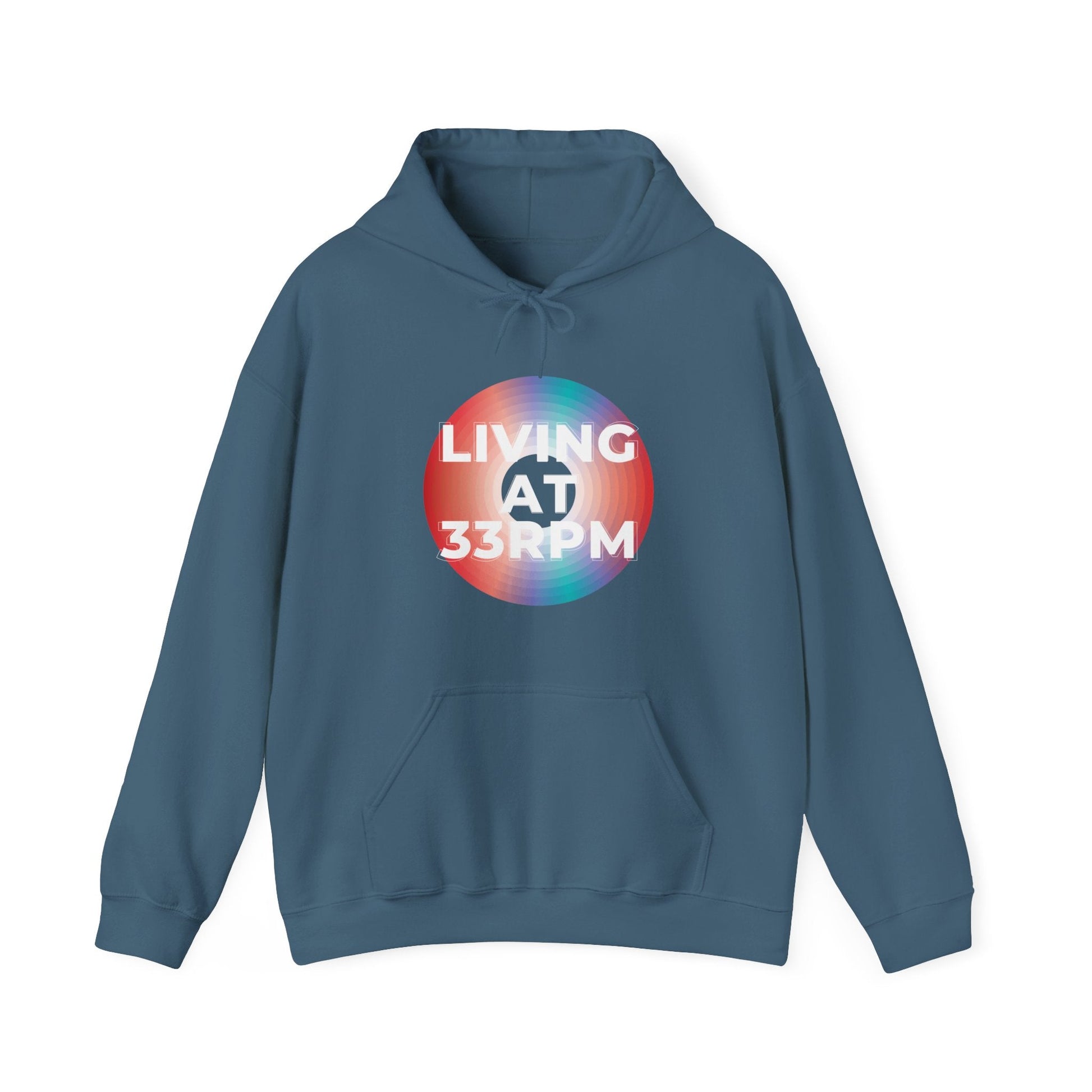 Living at 33rpm Men's Hoodie