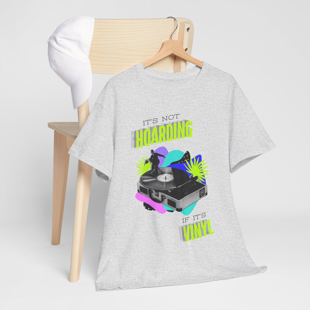 It's Not Hoarding If It's Vinyl Fluorescent Men's T-Shirt
