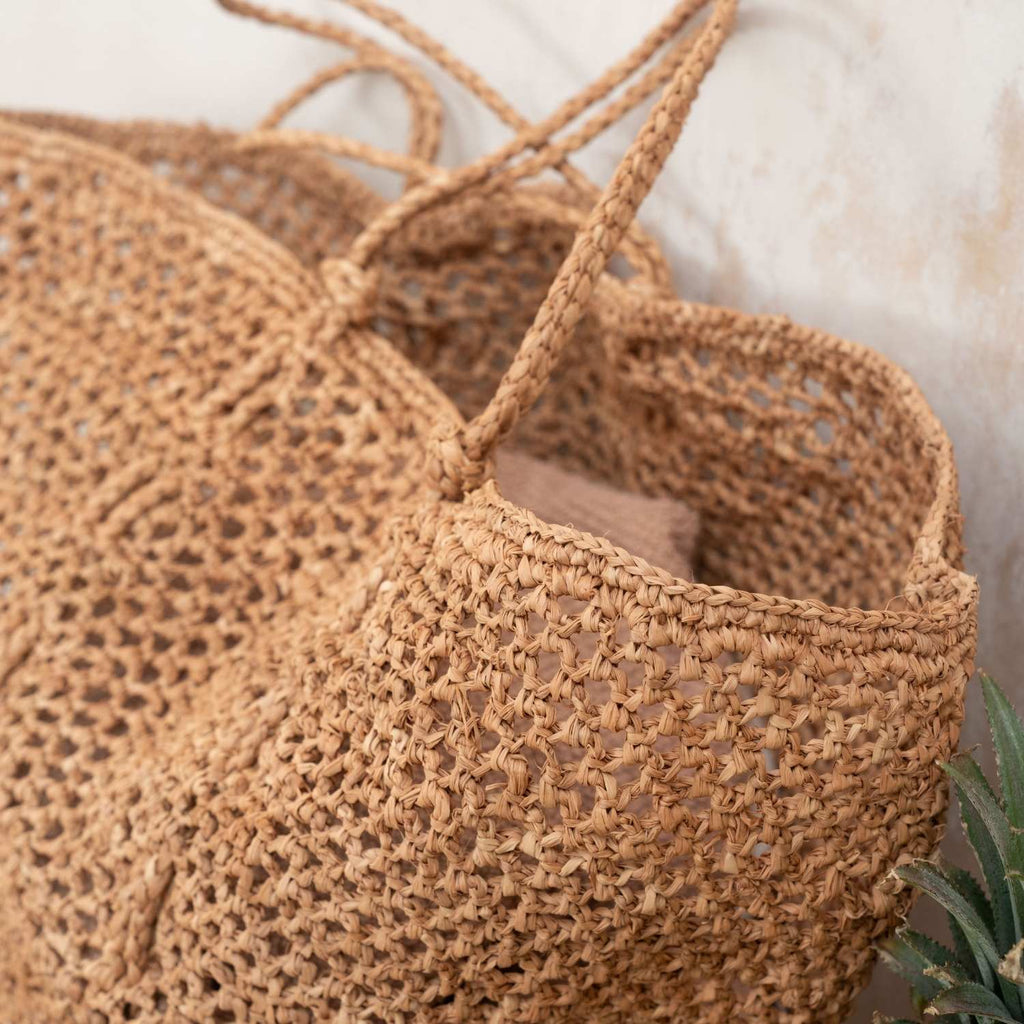 Raffia Tote Bag Handwoven in Madagascar