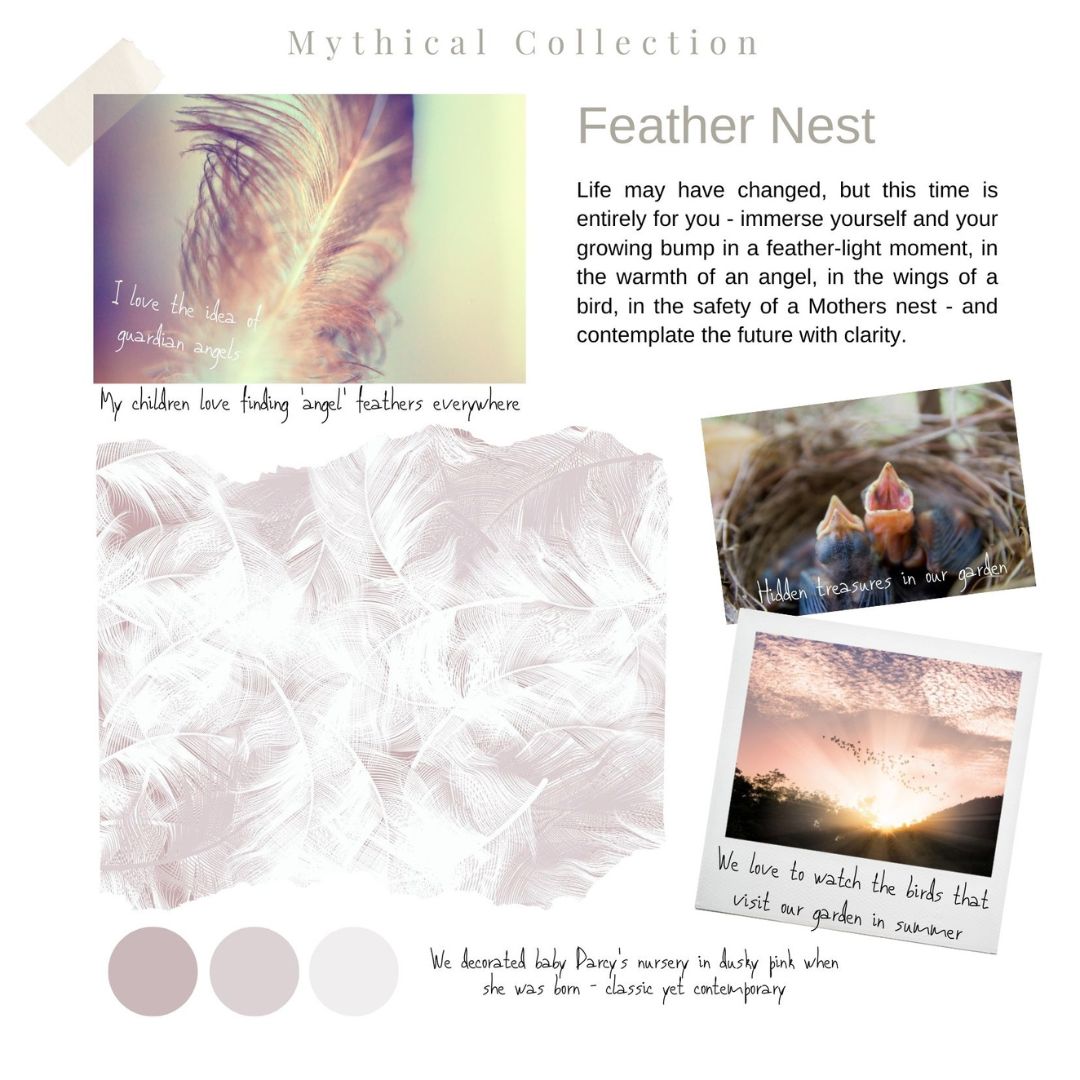 5-in-1 Cocoon Feather Nest Breastfeeding Pillow Set