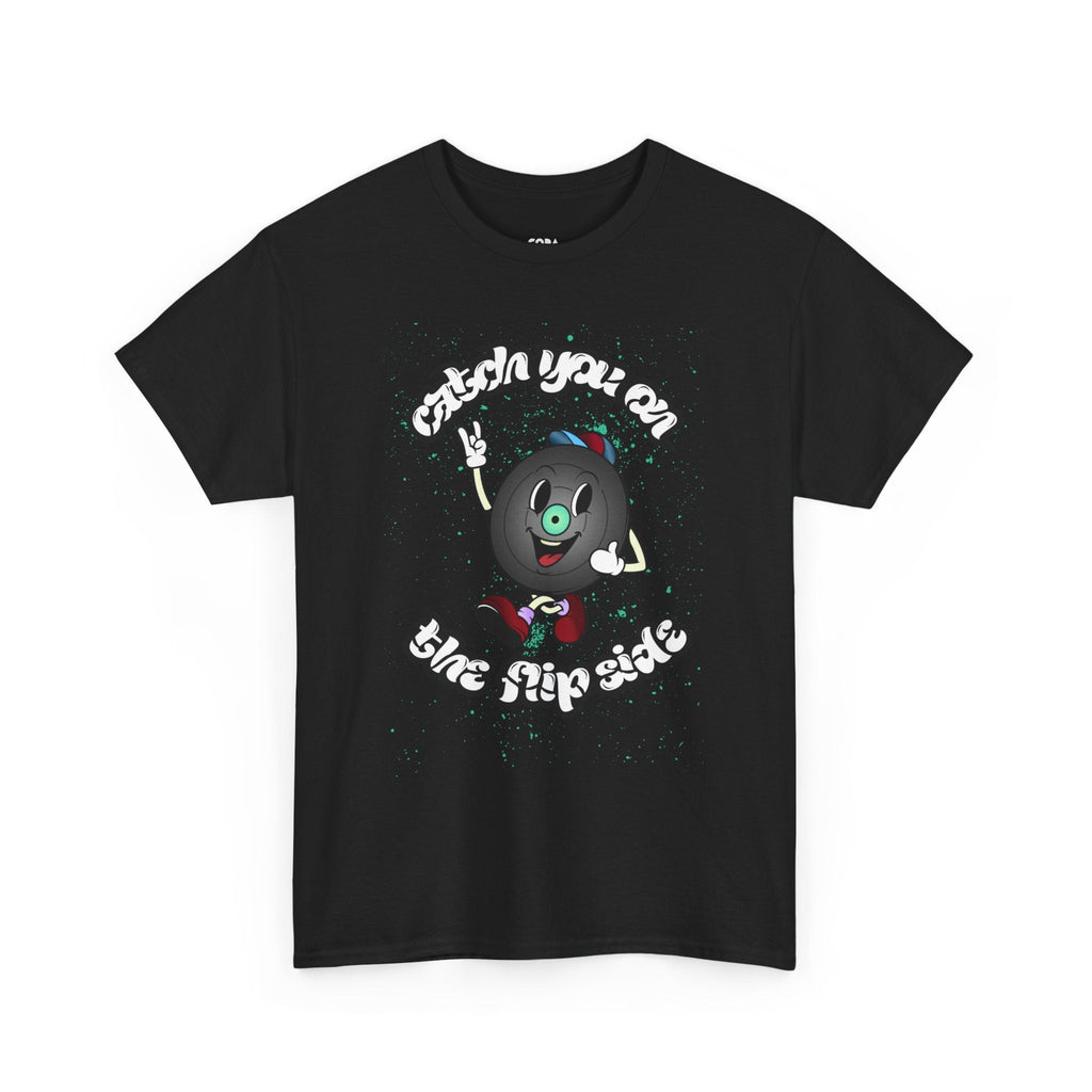 Catch You On The Flip Side Men's Vinyl T-Shirt