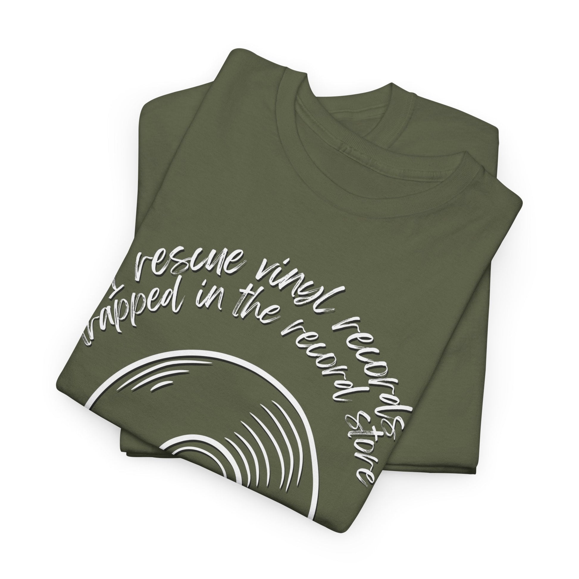 I'm Not a Hoarder I'm a Hero Men's Vinyl T-Shirt