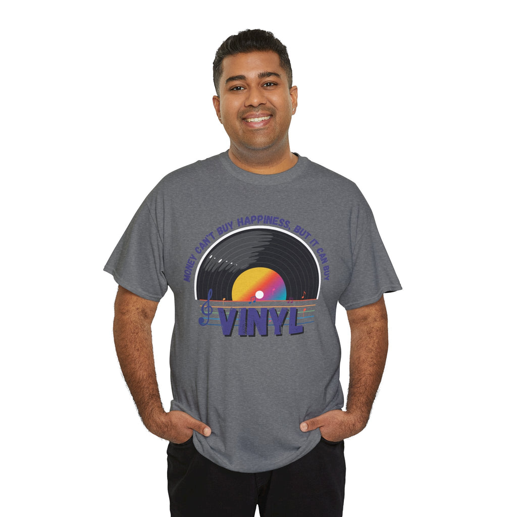 Money Can't Buy Happiness But It Can Buy Vinyl Men's T-Shirt