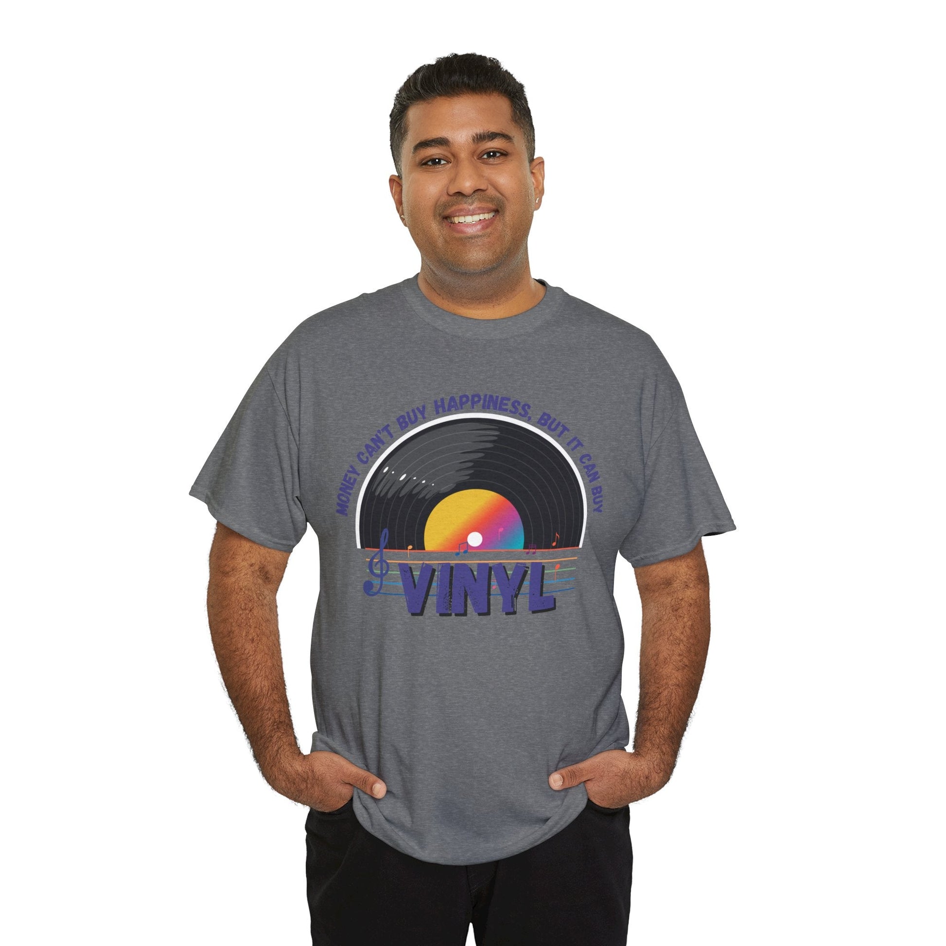 Money Can't Buy Happiness But It Can Buy Vinyl Men's T-Shirt